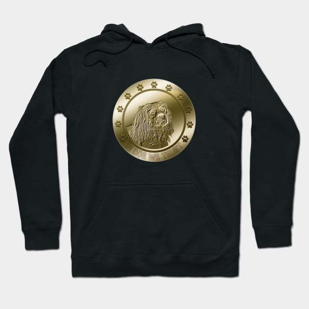 Cavalier King Charles Spaniel Coin Crypto Cryptocurrency Hoodie by JollyMarten